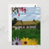 Irlands lebendes Land Postkarte (Vorne/Hinten)