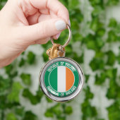 Irlands RundEmblem Schlüsselanhänger (Hand)