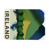 Irlands Vintage Reiseplakat Magnet (Horizontal)