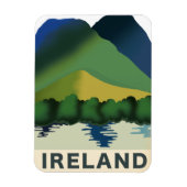 Irlands Vintage Reiseplakat Magnet (Vertikal)