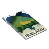 Irlands Vintage Reiseplakat Notizblock (Rechte Seite)
