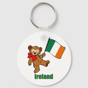 Irlandteddy-Bärn-Schlüsselanhänger Schlüsselanhänger