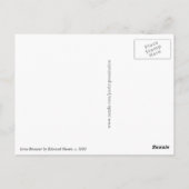 Irma Brunner von Edouard Manet Postkarte (Rückseite)