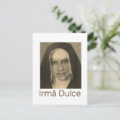 Irmã Dulce Postkarte (Stehend Vorderseite)