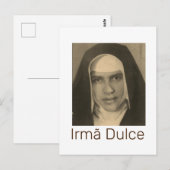 Irmã Dulce Postkarte (Vorne/Hinten)