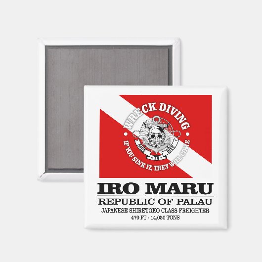 Iro Maru (beste Wracks) Magnet (Vorderseite/Rückseite)