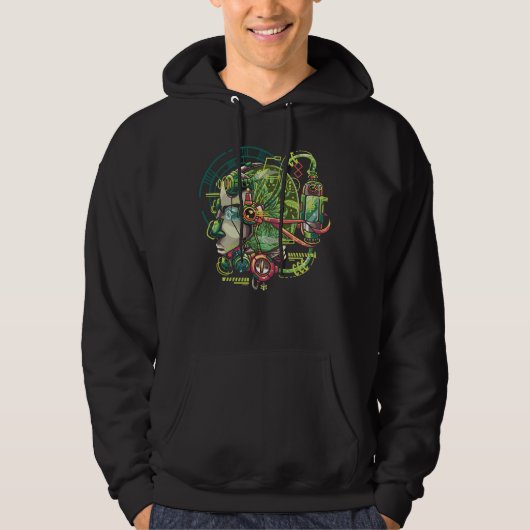 IRobot Go Green Hoodie (Vorderseite)
