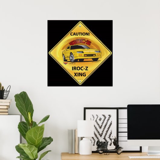 IROC84-2Black Poster (Heimbüro)