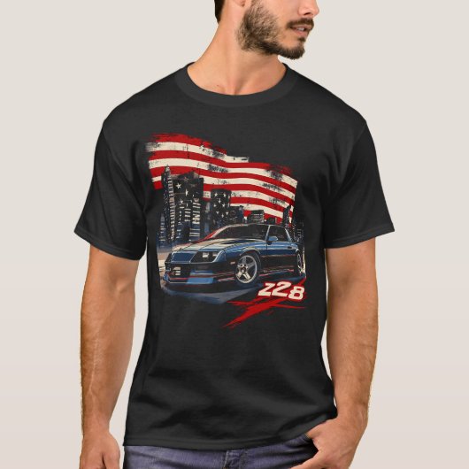 Iroc Iroc-Z Muscle Car American Muscle Retr T-Shirt (Vorderseite)