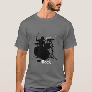 iRock Schlagzeugert-stück T-Shirt