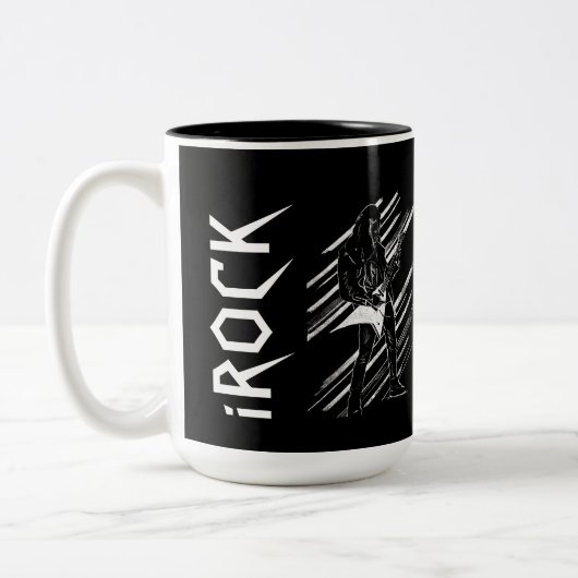 iROCK Zweifarbige Tasse (Links)