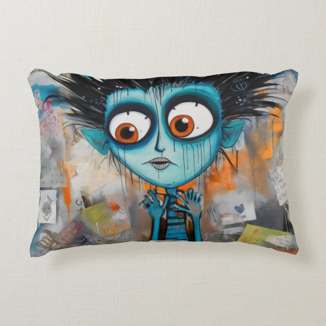 Irodovix Inkwell Morgengrauen Dekokissen (Vorderseite)