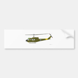 Irokese Bell UH-1D Autoaufkleber