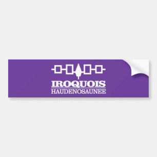 Irokese (Haudenosaunee) Autoaufkleber