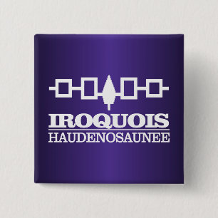 Irokese (Haudenosaunee) Button