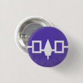 Irokesen Button (Vorne & Hinten)