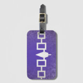 Irokesen Gepäckanhänger (Vorderseite Vertikal)