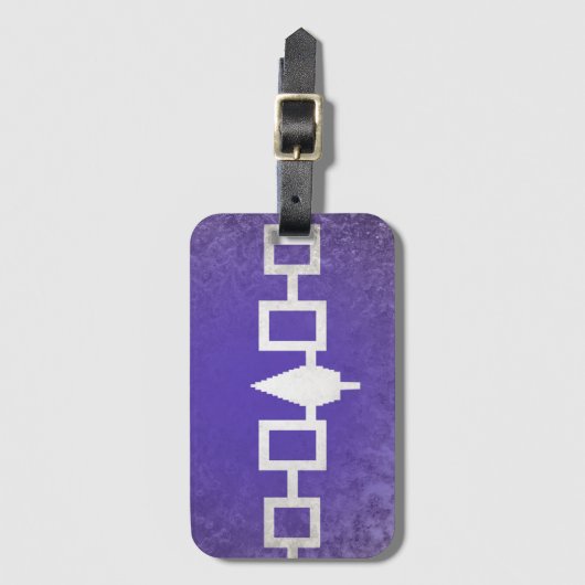 Irokesen Gepäckanhänger (Vorderseite Vertikal)