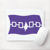 Irokesen-Konföderation Flagge Mauspad (Mit Mouse)