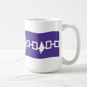 Irokesen-Konföderation-Flaggen-Tasse Kaffeetasse