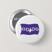 Irokesen-Konföderation-Flaggenknopf Button (Vorne & Hinten)