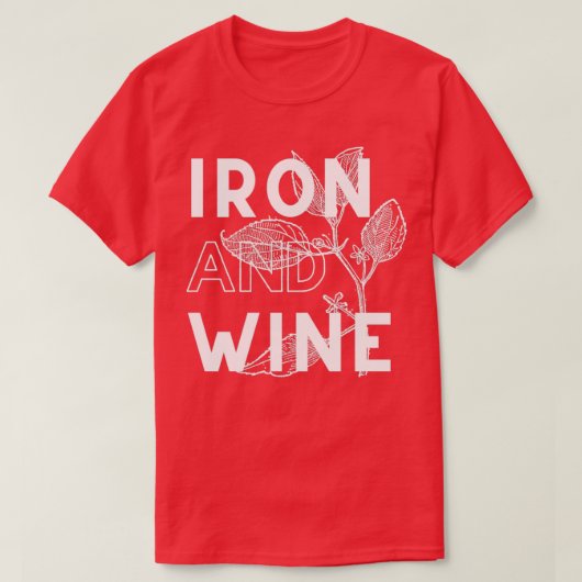 Iron and Wine T-Shirt (Design vorne)