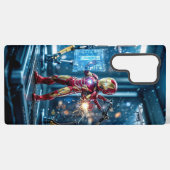 Iron Avenger Slim Snap Case Samsung Galaxy Hülle (Rückseite (Horizontal))