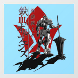 Iron-Blooded-Orphans-Logo Fensteraufkleber