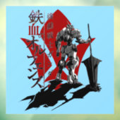 Iron-Blooded-Orphans-Logo Fensteraufkleber (Blatt 3)