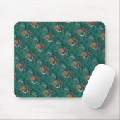 "Iron Blue Dun Tiled" Trout Fly Mousepad (Mit Mouse)