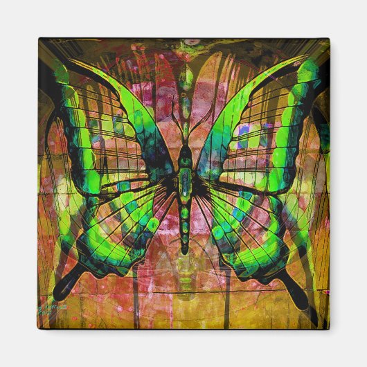 Iron Butterfly Magnet (Vorne)