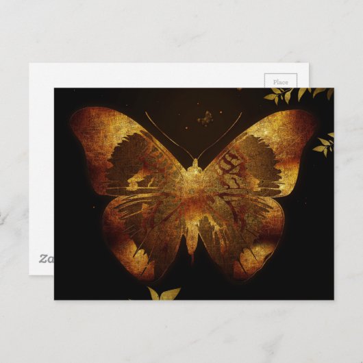 Iron Butterfly Postkarte (Vorne/Hinten)