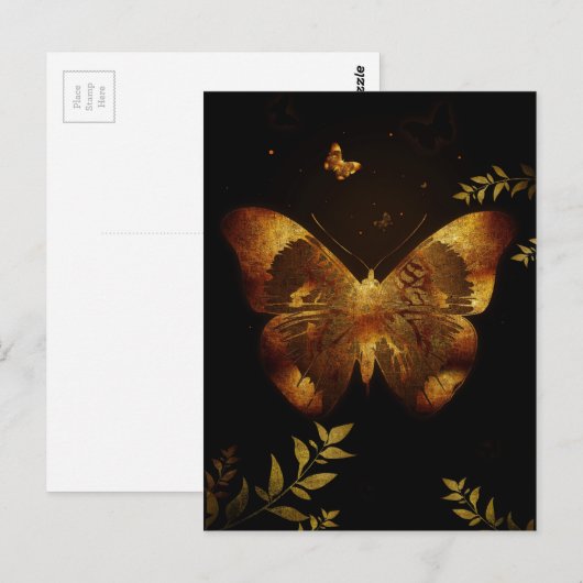 Iron Butterfly Postkarte (Vorne/Hinten)