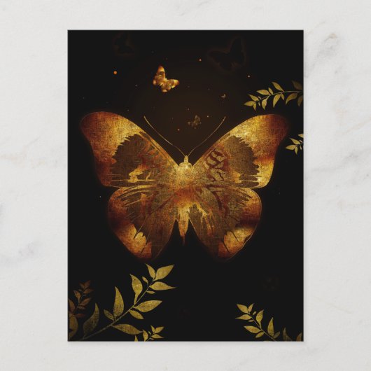 Iron Butterfly Postkarte (Vorderseite)