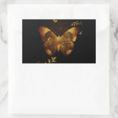 Iron Butterfly Rechteckiger Aufkleber (Tasche)