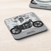 Iron Cafe Motorrad Untersetzer | Motorrad-Unterset (Linke Seite)