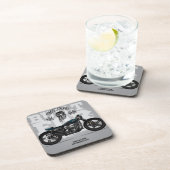 Iron Cafe Motorrad Untersetzer | Motorrad-Unterset (Rechte Seite)