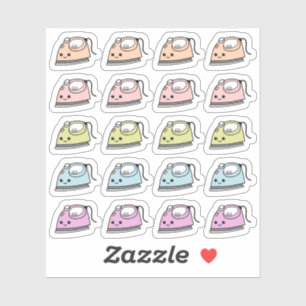 Iron Chores Wäscherei Bügelei Erinnerung Bujo Plan Aufkleber