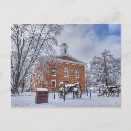 Iron County Courthouse Postkarte (Vorderseite)