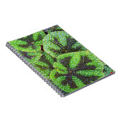 Iron Cross Begonia Floral Notizblock (Rechte Seite)