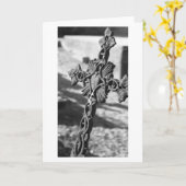 Iron Cross Karte (Gelbe Blume)