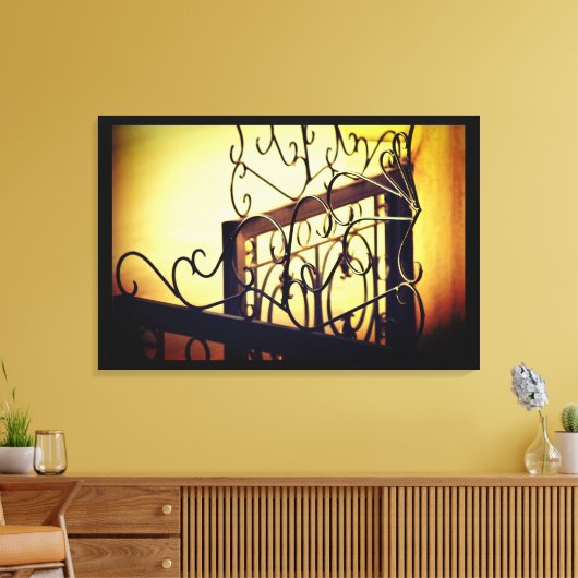 Iron Gate Design Leinwanddruck (Insitu (Wohnzimmer))