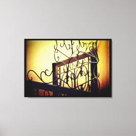 Iron Gate Design Leinwanddruck