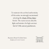 Iron Gate Ex Libris Bookplate -Library Label  Rechteckiger Aufkleber