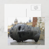 Iron Head Postcard Postkarte (Vorne/Hinten)