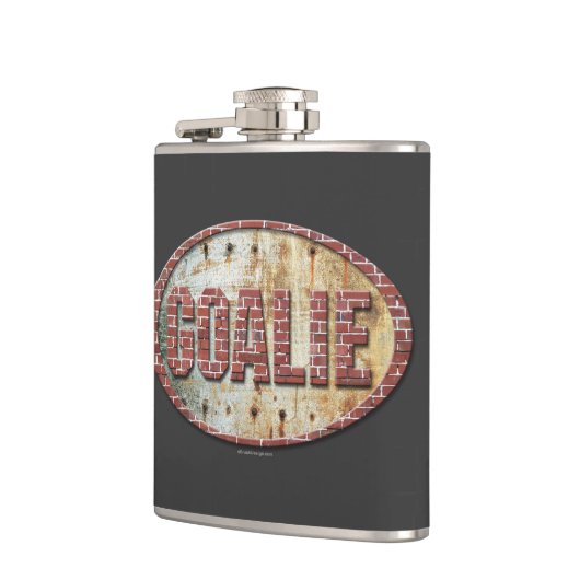 Iron Hockey Goalie Flachmann (Links)