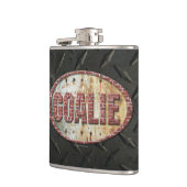 Iron Hockey Goalie Flachmann (Links)