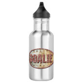 Iron Hockey Goalie Trinkflasche (Rechts)