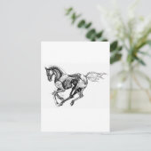 Iron Horse Postkarte (Stehend Vorderseite)