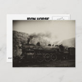 Iron Horse Postkarte (Vorne/Hinten)